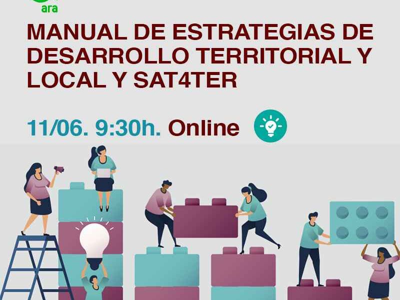 ARA organiza el seminario online “Manual de Estrategias de Desarrollo Territorial y Local y la herramienta de autoevaluación SAT4TER”