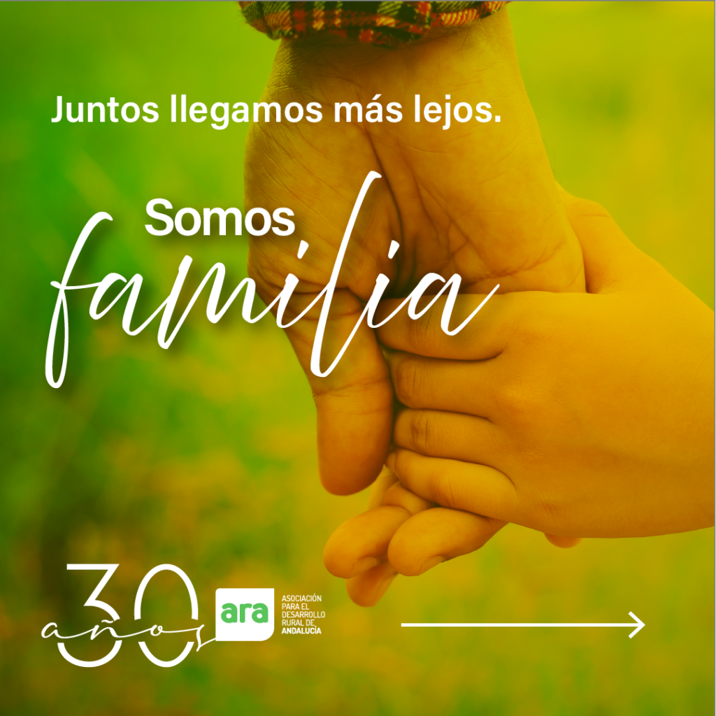 RRSS ARA 30 cuadrado juntos llegamos