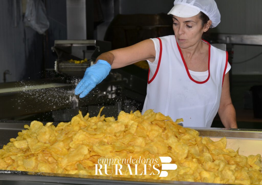 "Las emprendedoras estamos ganándonos el respeto de la sociedad" Asociación para el Desarrollo Rural de Andalucía patatas fritas 2